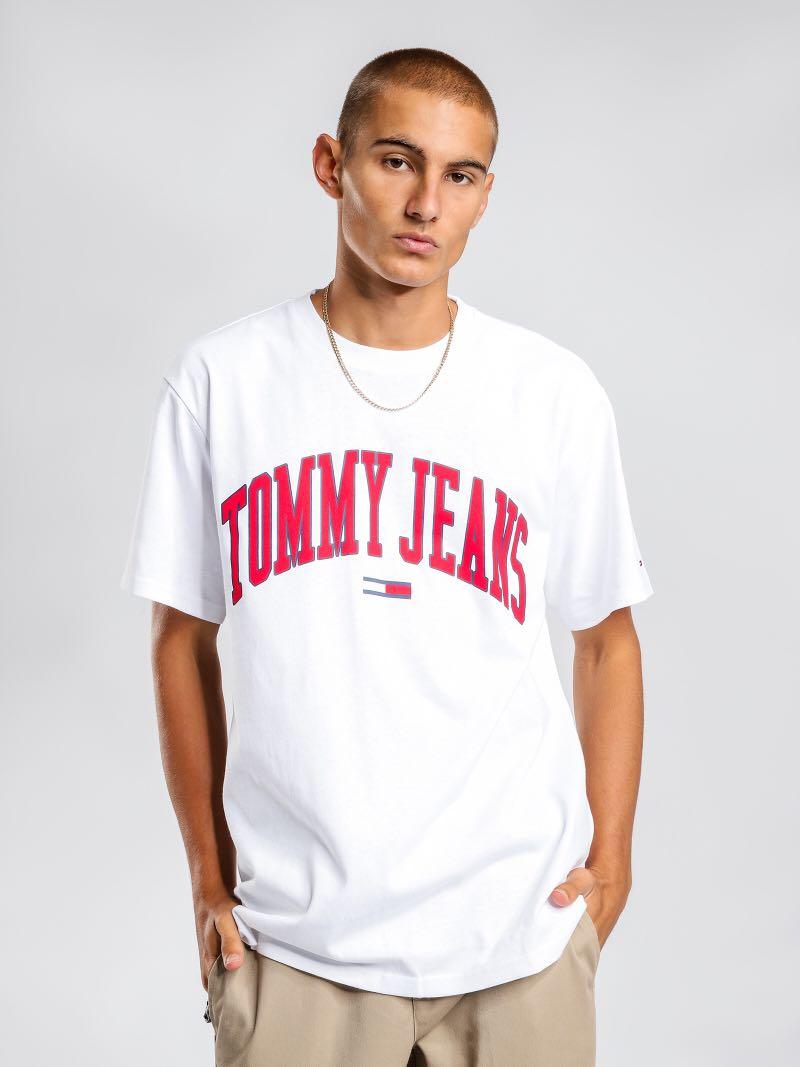 tommy jeans t shirt collegiate