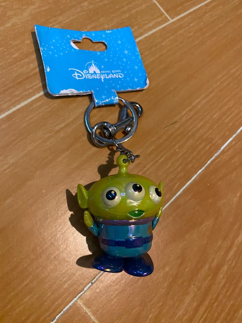 Toy Story Alien Keychain (Hong Kong Disneyland), Hobbies & Toys, Toys