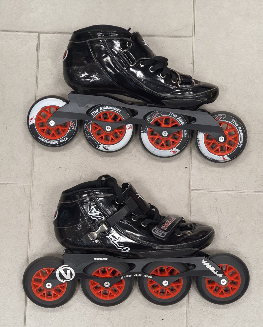 Used Vanilla Assassin Inline skates, Sports Equipment, Sports & Games