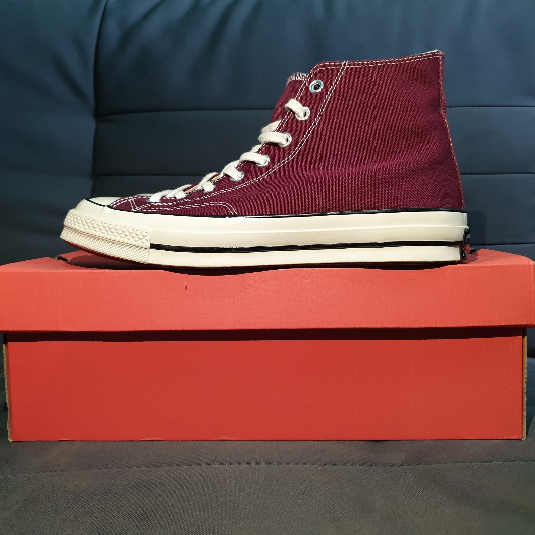 Chuck taylor converse burgundy sale