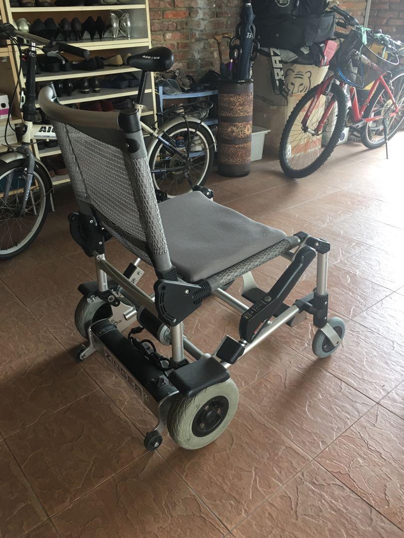 Zinger Motorised Wheelchair, Health & Nutrition, Assistive