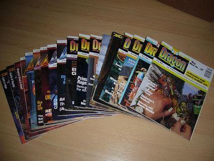 Dragon Magazines Issues 215 to 236