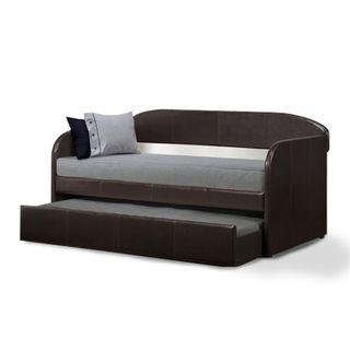 Home Furniture - Bedroom Furniture, Longlife 4936BD.BRWN Sofa Bed, Trundle Bed with Pull out bed Frame, Bedframes