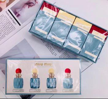 Miumiu小香水禮盒7.5ml*4