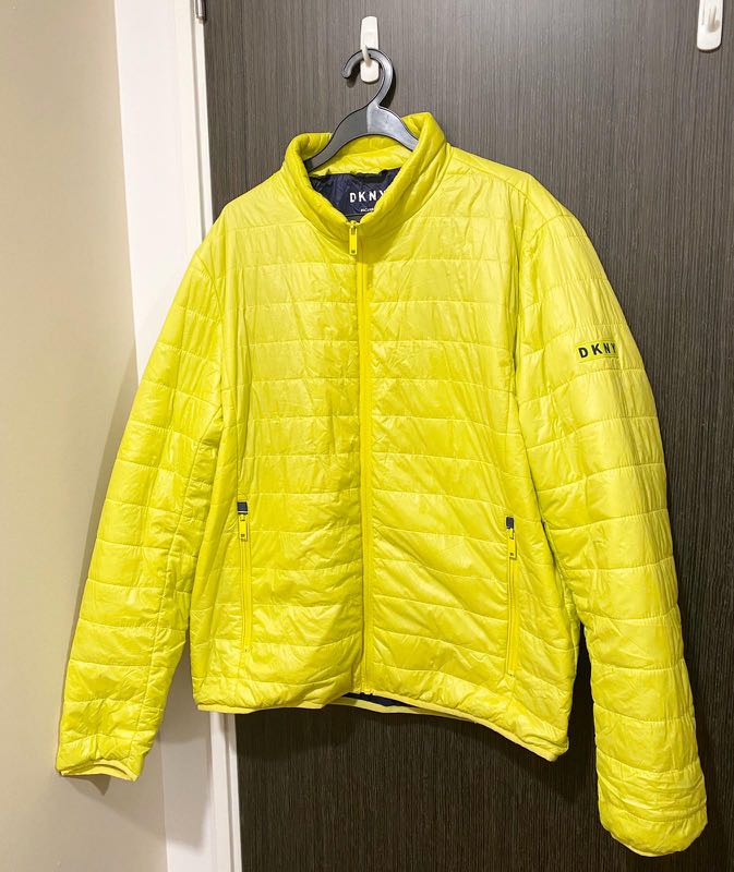 Almost New DKNY Packable Puffy Jacket Men s Fashion Coats
