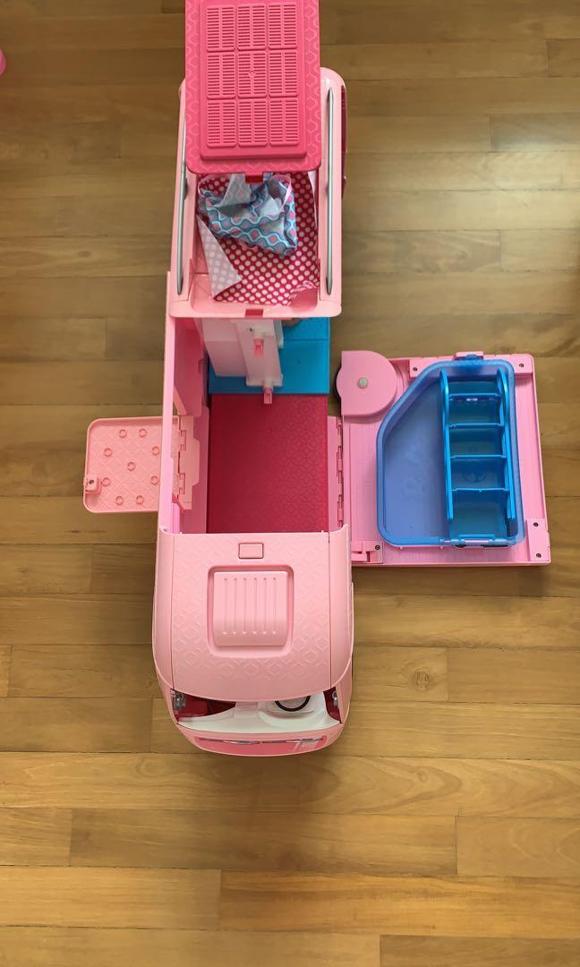 very barbie camper van