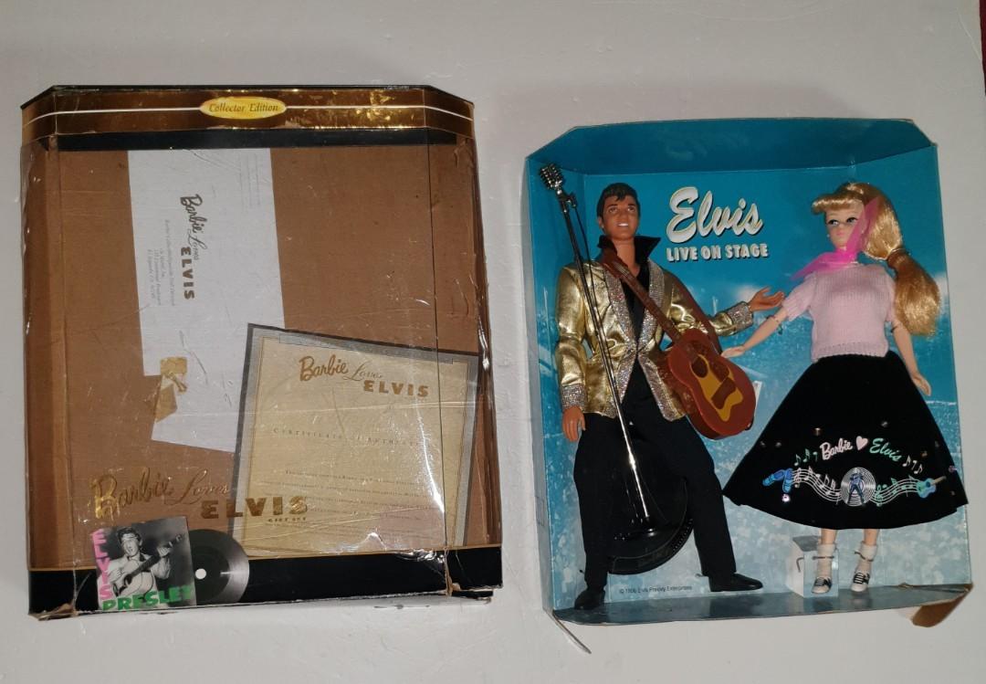 elvis live on stage barbie