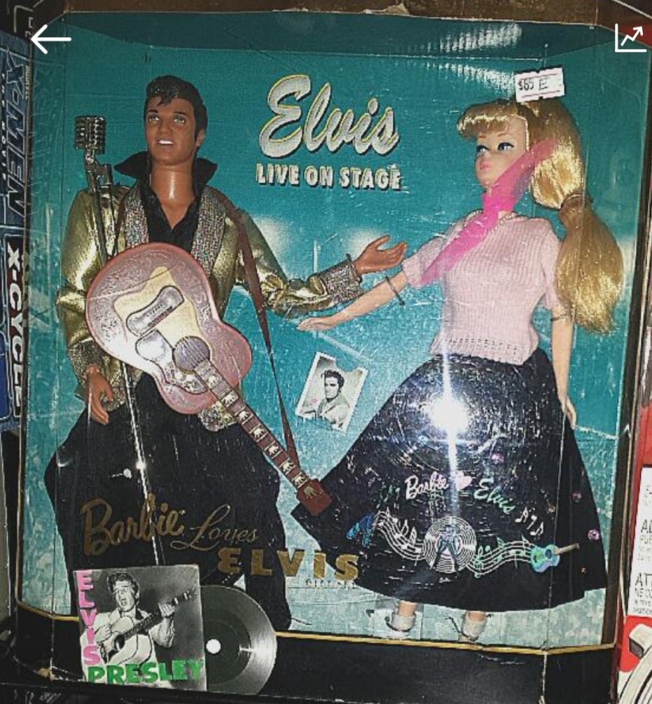 elvis live on stage barbie