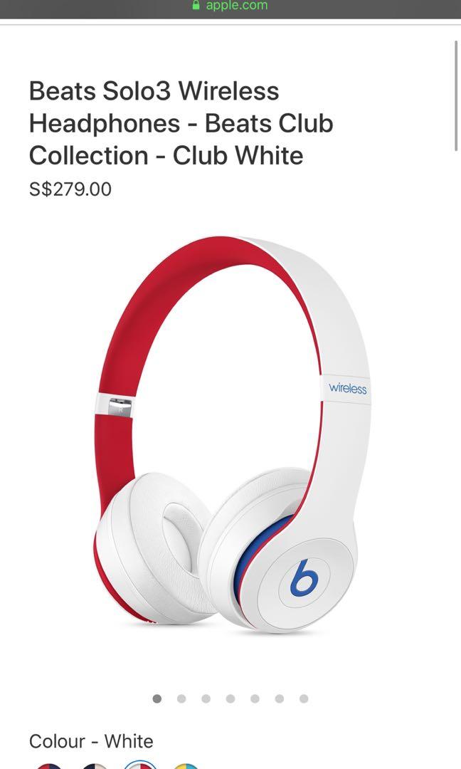 Beats Solo 3 Wireless Headphone White Electronics Audio On Carousell