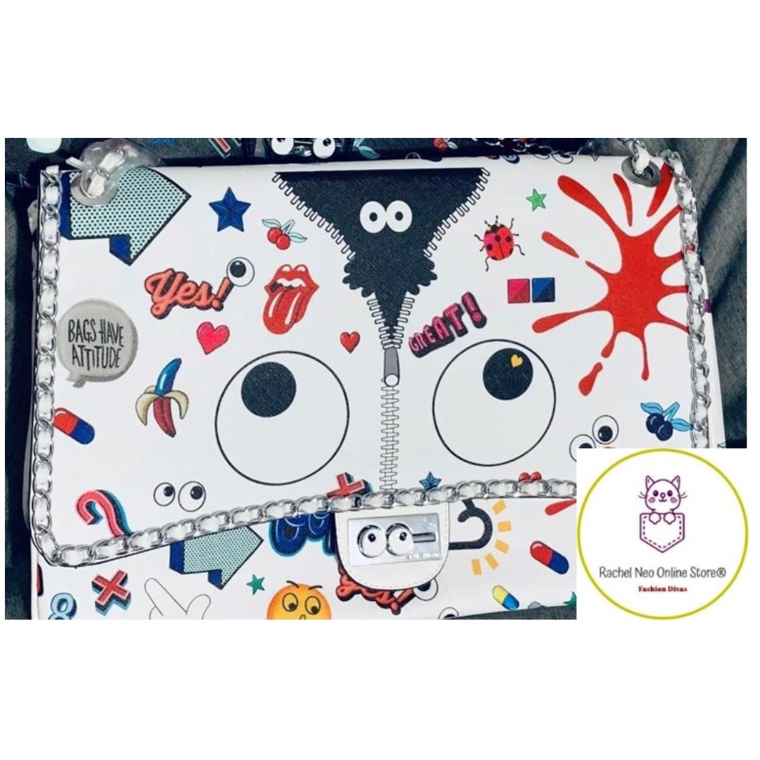 BigEye Theme Bag, Women's Fashion, Bags & Wallets, Crossbody Bags on