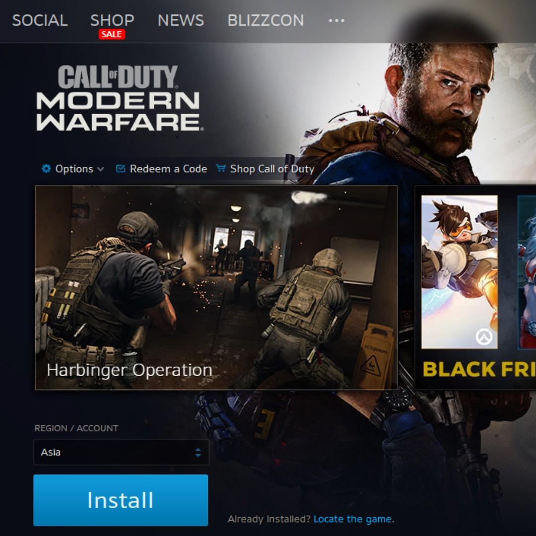 Blackfriday Call Of Duty Modern Warfare 2019 Pc Toys Games Video Gaming Video Games On Carousell