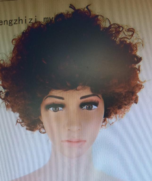 Afro wig on sale rental