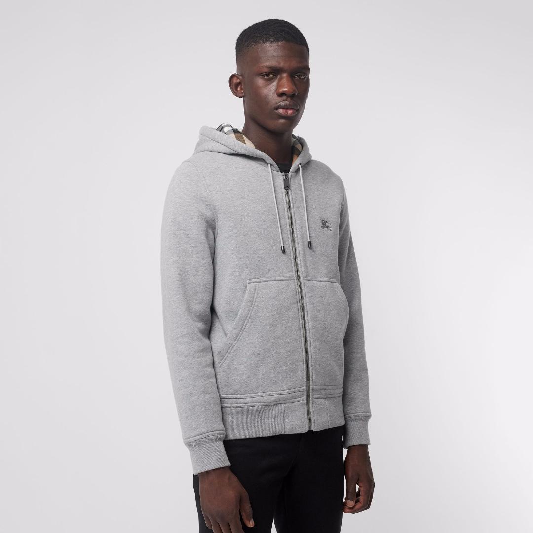 Burberry fordson zip hooded sweatshirt deals