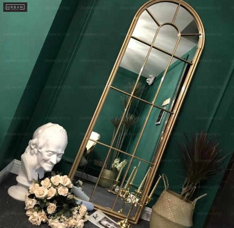 Casa Vintage Arched Window Mirror Furniture Home Decor Others