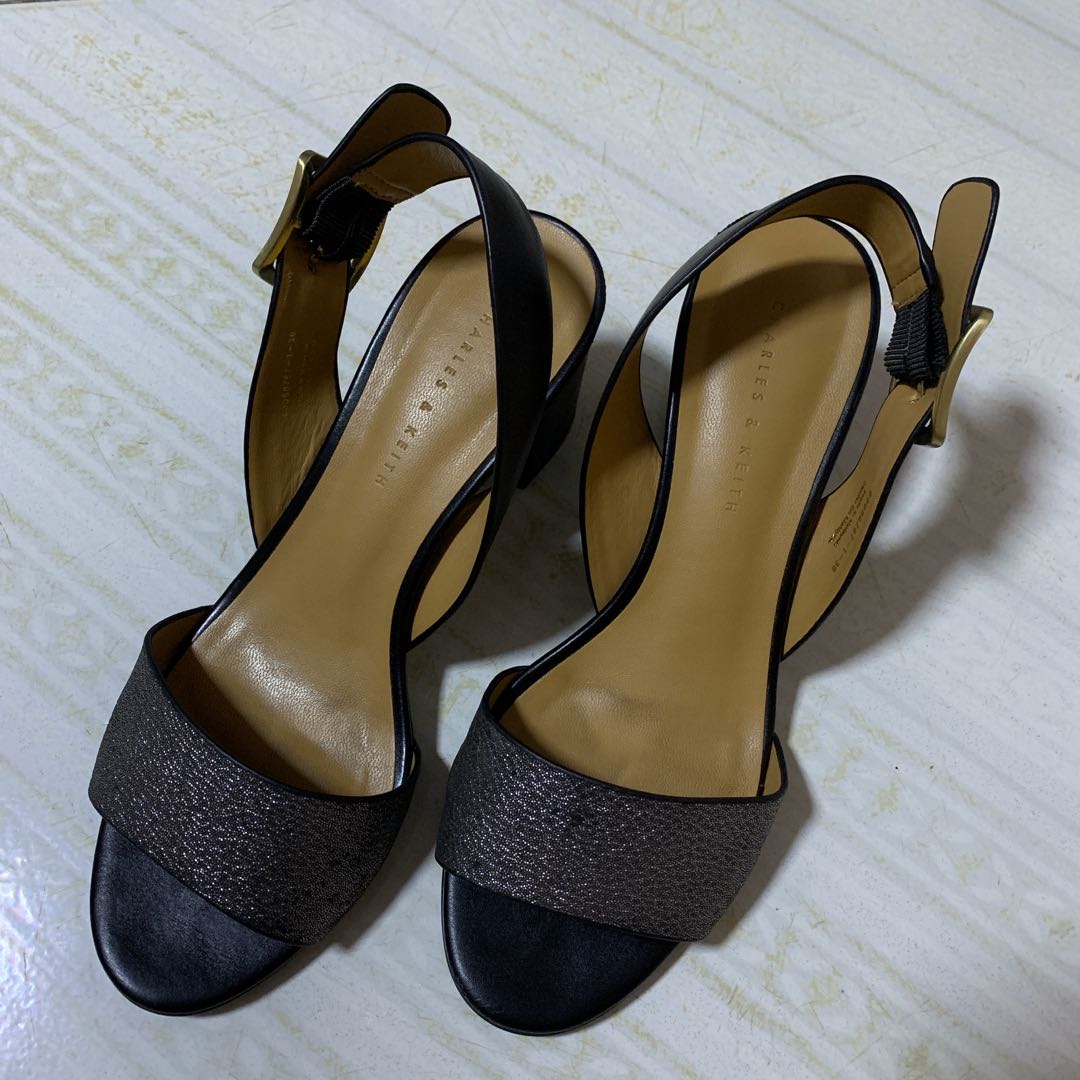 charles and keith slingback heels