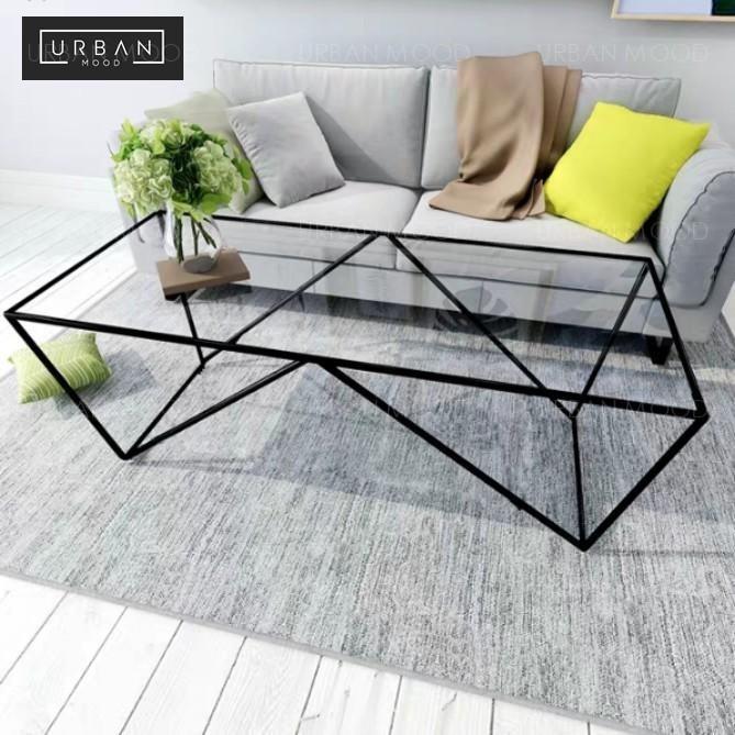 Delta Minimalist Glass Coffee Table Furniture Tables Chairs On Carousell