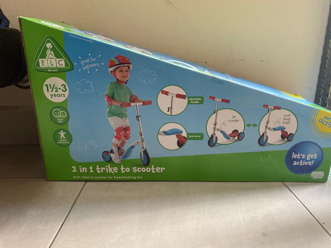 ELC 2 in 1 Trike to Scooter