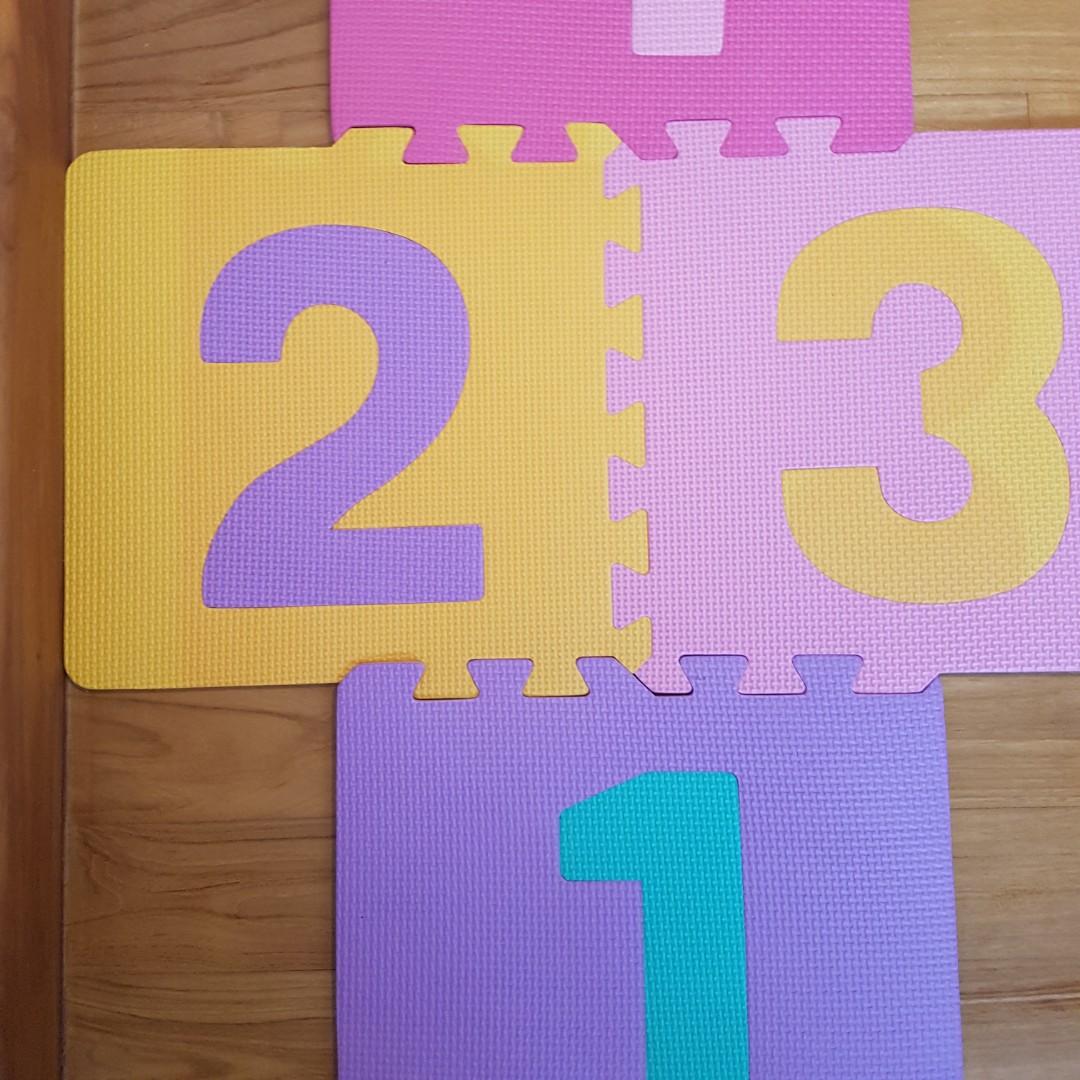 ELC hopscotch foam mat, Babies & Kids, Infant Playtime on Carousell