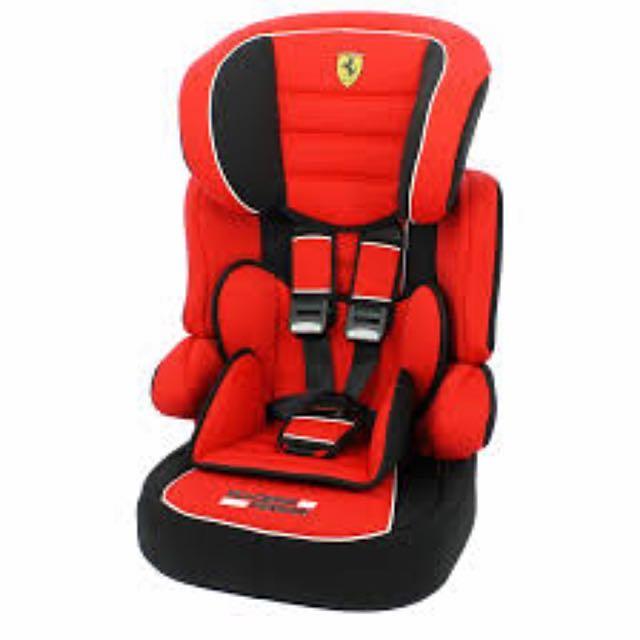 Ferrari Baby Toddler Car Seat Booster Babies Kids On Carousell