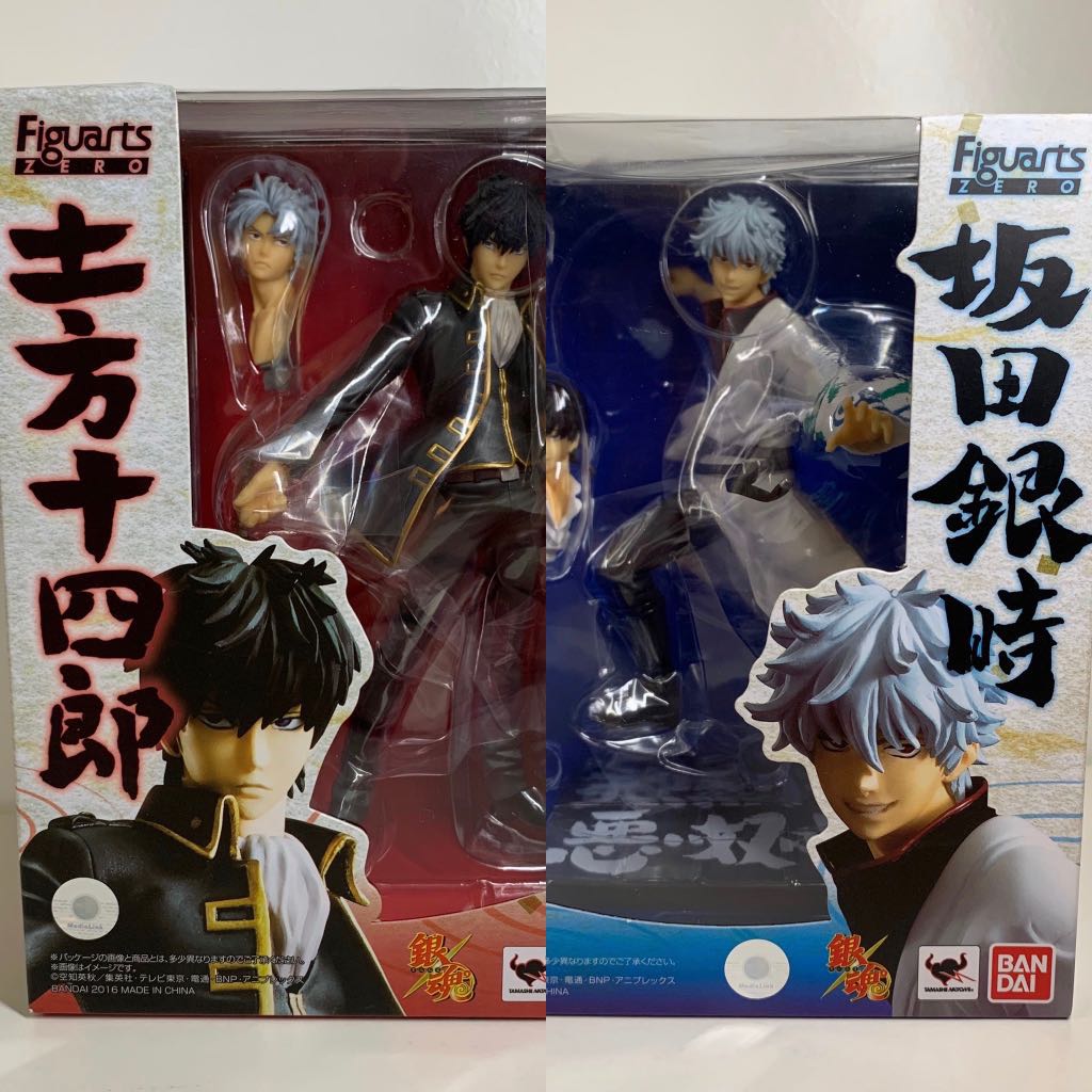 Figuarts Zero - 銀魂土方十四郎& 坂田銀時, 興趣及遊戲, 玩具& 遊戲類 