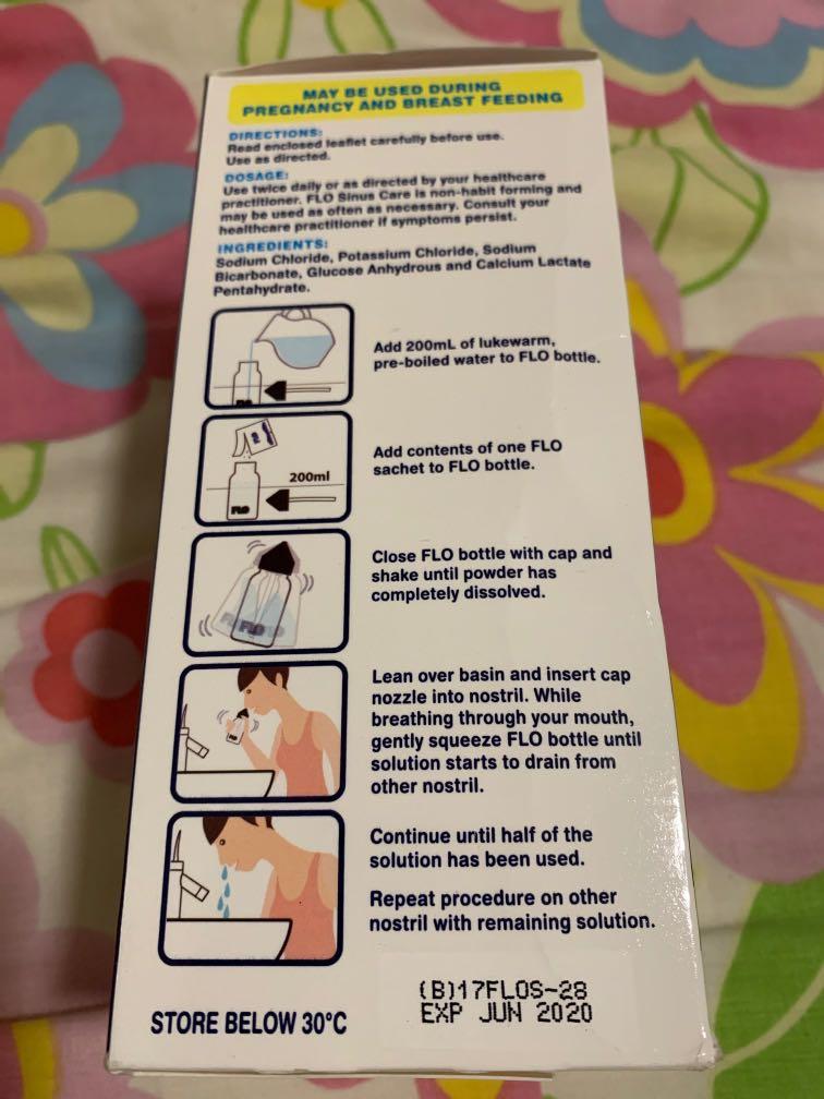 Flo Sinus Care, Beauty & Personal Care, Oral Care on Carousell