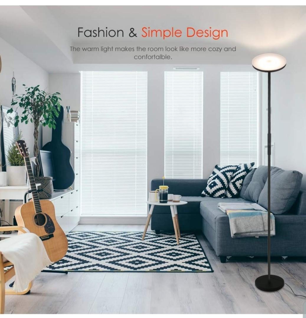 Floor Lamp Led Torchiere Floor Lamp Tall Standing Uplight