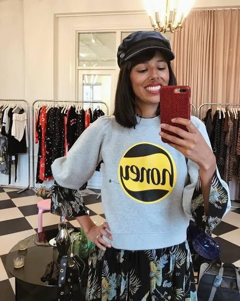 Ganni Honey Puff Sleeve Sweatshirt Top Size M RRP 180 Women s Fashion Clothes on Carousell