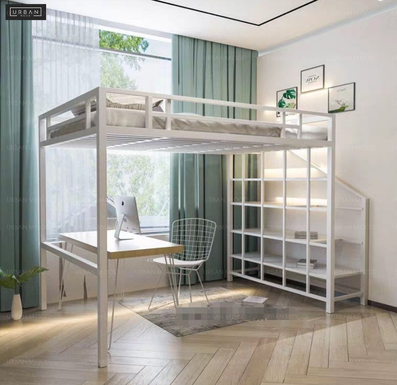 HAVEN Loft Bed with Study, Furniture & Home Living, Furniture, Bed