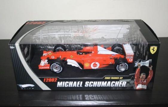 Ferrari F2002 Michael Schumacher 1/18 Hot Wheels Racing – F1 Ferrari collection - Collection