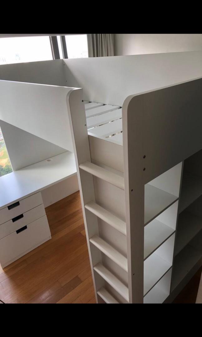 IKEA STUVA LOFT BED COMBO, Furniture & Home Living, Furniture, Bed