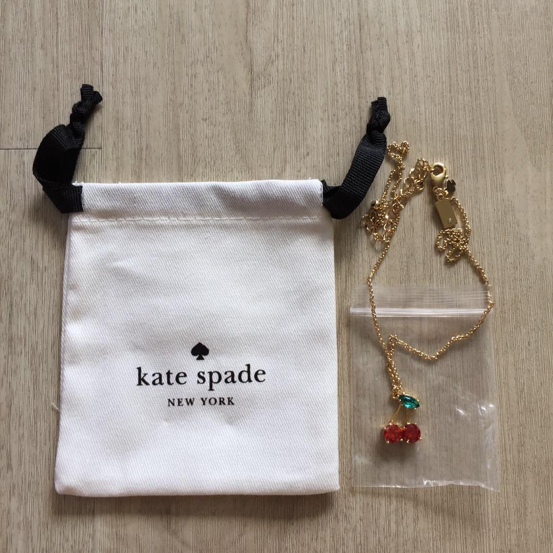 Kate Spade ma cherie cherry necklace Women s Fashion Jewelry