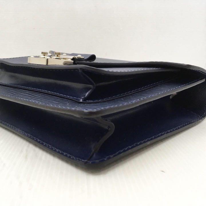 Louis Vuitton Indigo Blue M40785 Epi Leather Monceau BB Messenger Bag