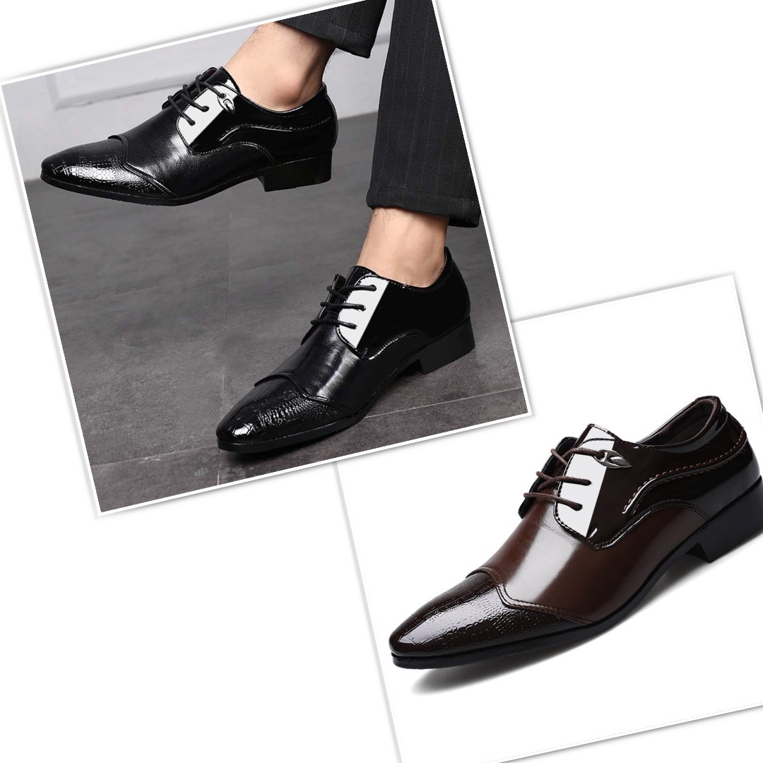 Pu leather shoes clearance