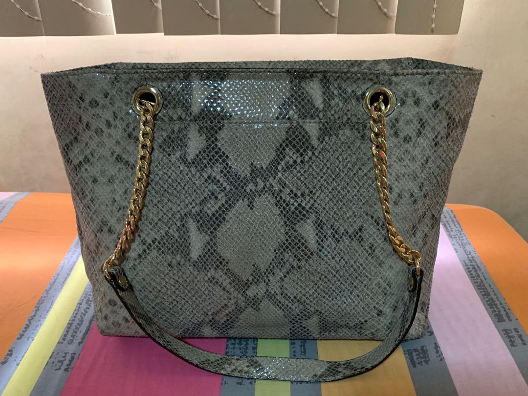 MK snakeskin purse