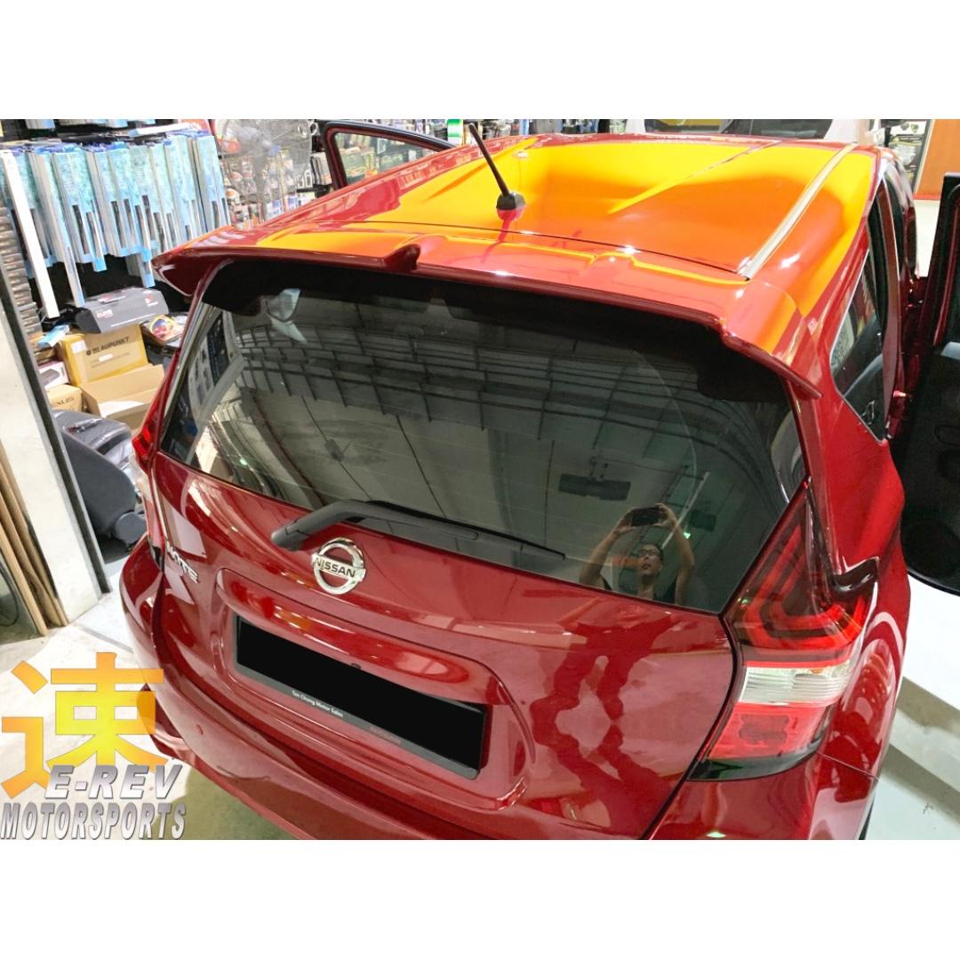 Nissan Note 15 19 Rear Roof Spoiler Car Accessories Accessories On Carousell