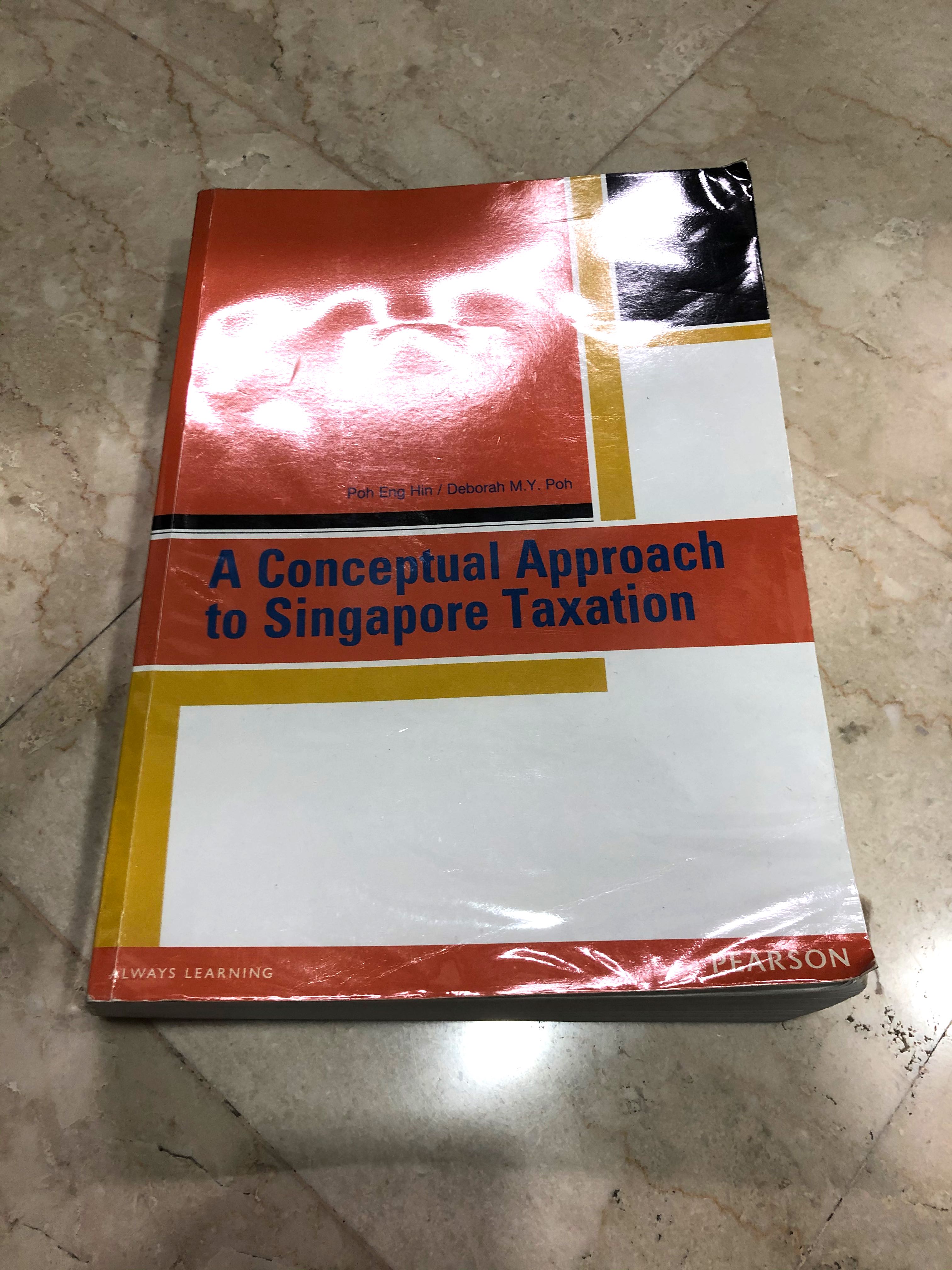 NTU tax textbook A conceptual approach to Singapore taxation, Hobbies