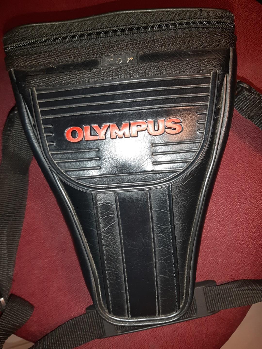 olympus vintage camera bag