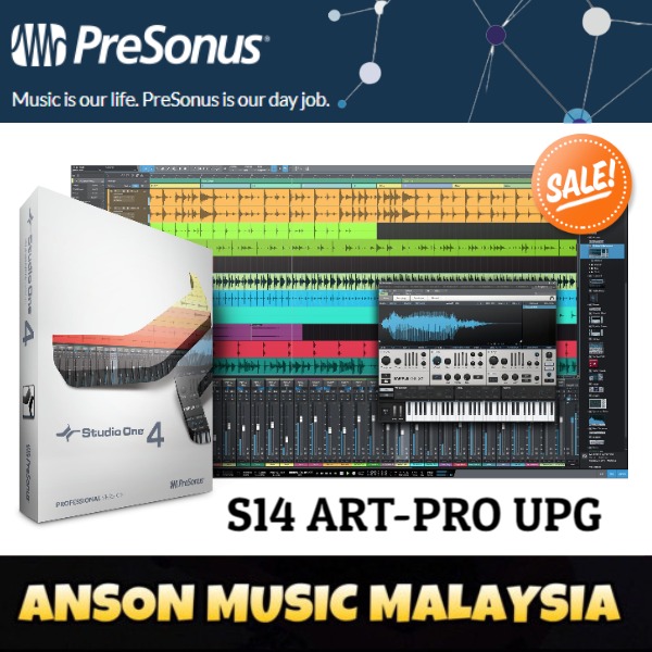 PreSonus Studio One 4 Professional Upgrade Software from Artist - all ...