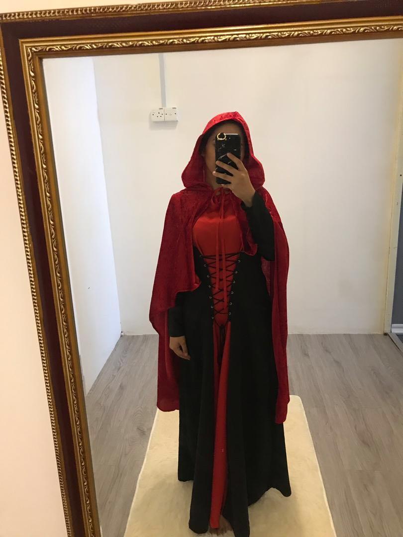 Sewa Kostum Red Riding Hood Woman 3