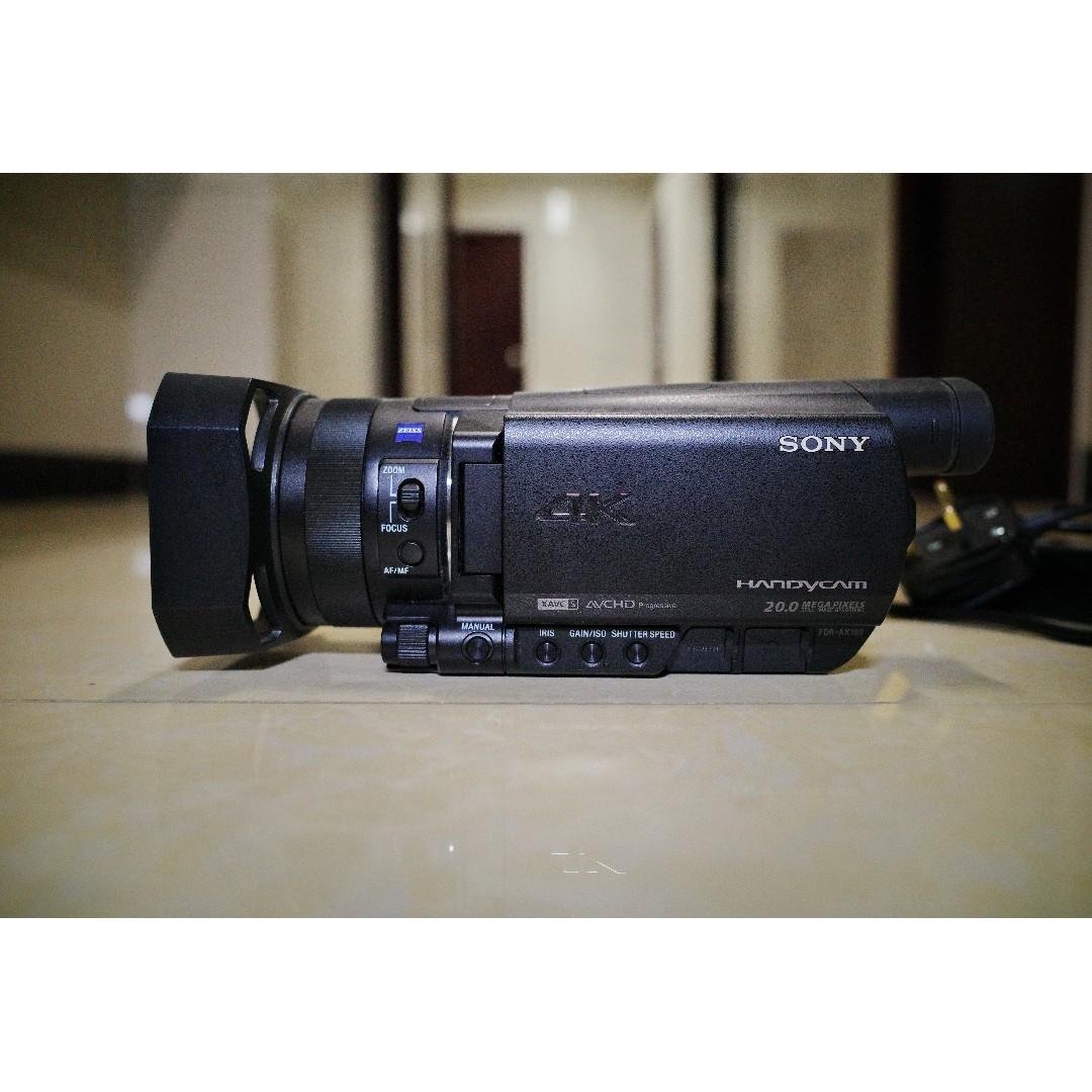 Sony AX100 4K 攝錄機(FDR-AX100)