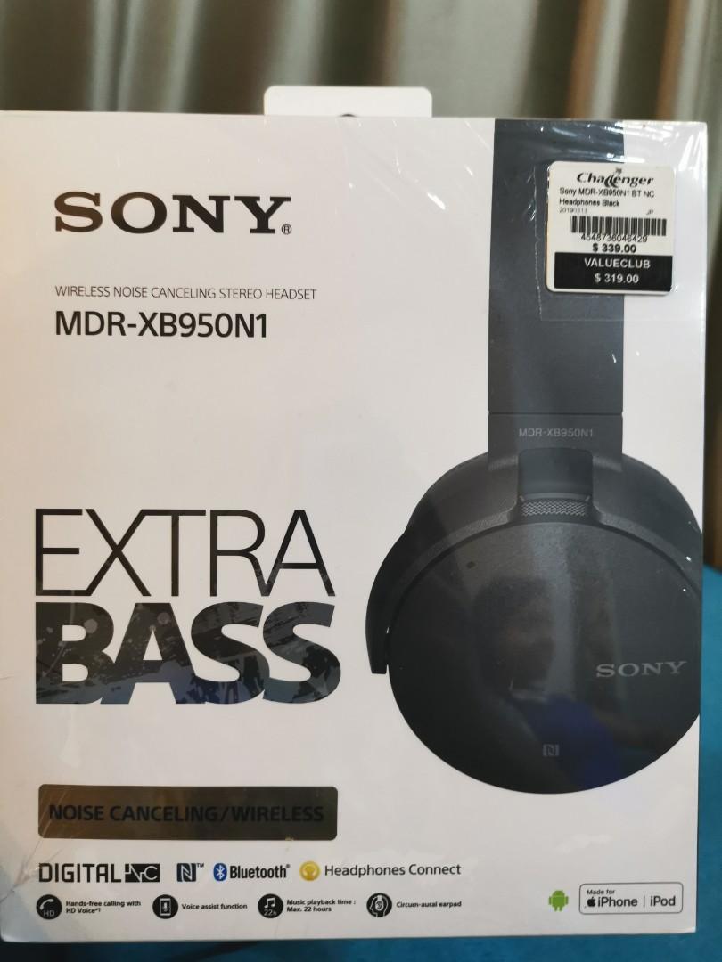 Sony MDR XB950N1 noise cancelling wireless headphones Audio Headphones Headsets on Carousell