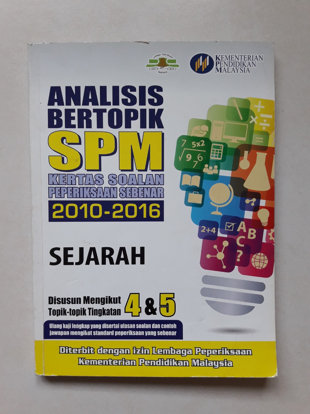 Spm Sejarah Pass Year Questions Books Stationery Books On Carousell