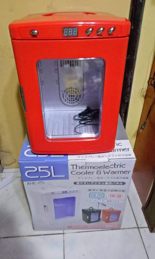 thermoelectric cooler and warmer xhc 25 tv home appliances kitchen appliances refrigerators and freezers on carousell