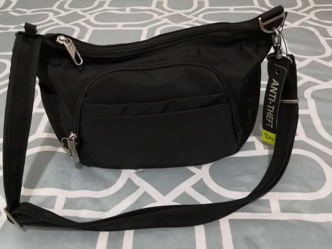 Travelon Crossbody Bucket Bag, Women's Fashion, Bags & Wallets, Cross