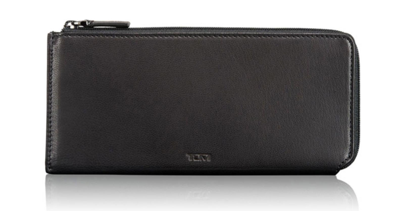 Tumi Chambers Protection Zip Tech Leather Wallet Men s Fashion Watches Accessories Wallets Card Holders on Carousell