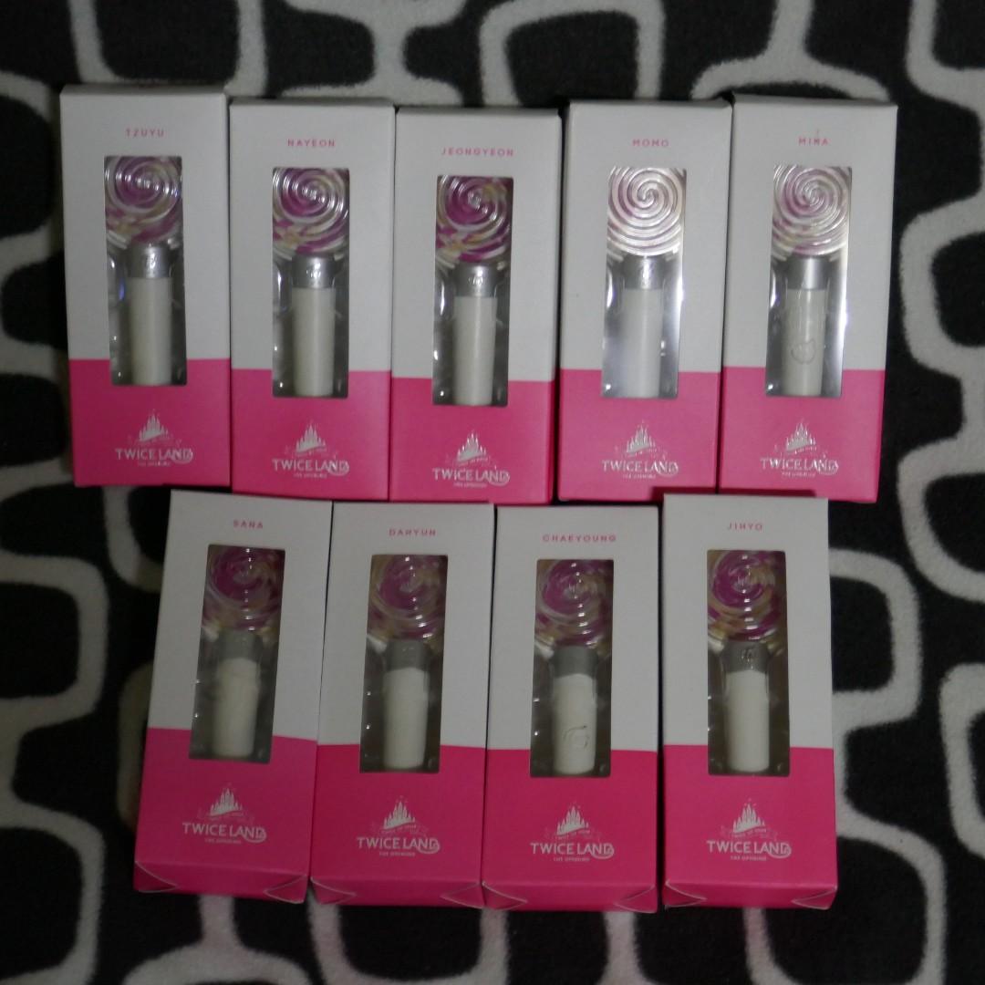 Twice Candybong Mini Light Stick Key Ring Hobbies Toys Memorabilia Collectibles K Wave On Carousell