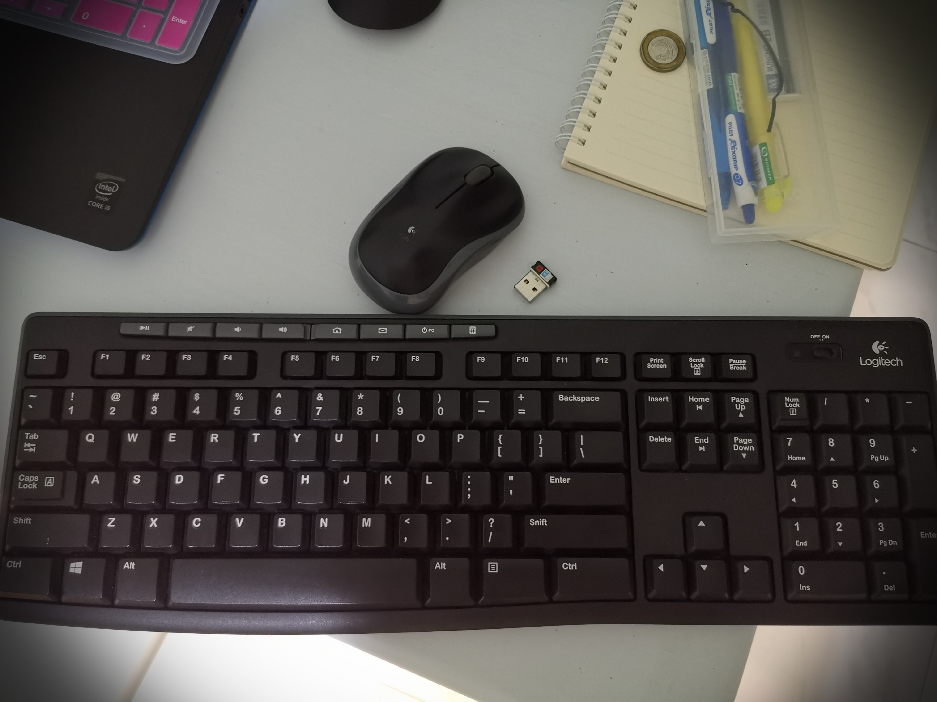 Unify logitech keyboard and mouse, Computers & Tech, Parts