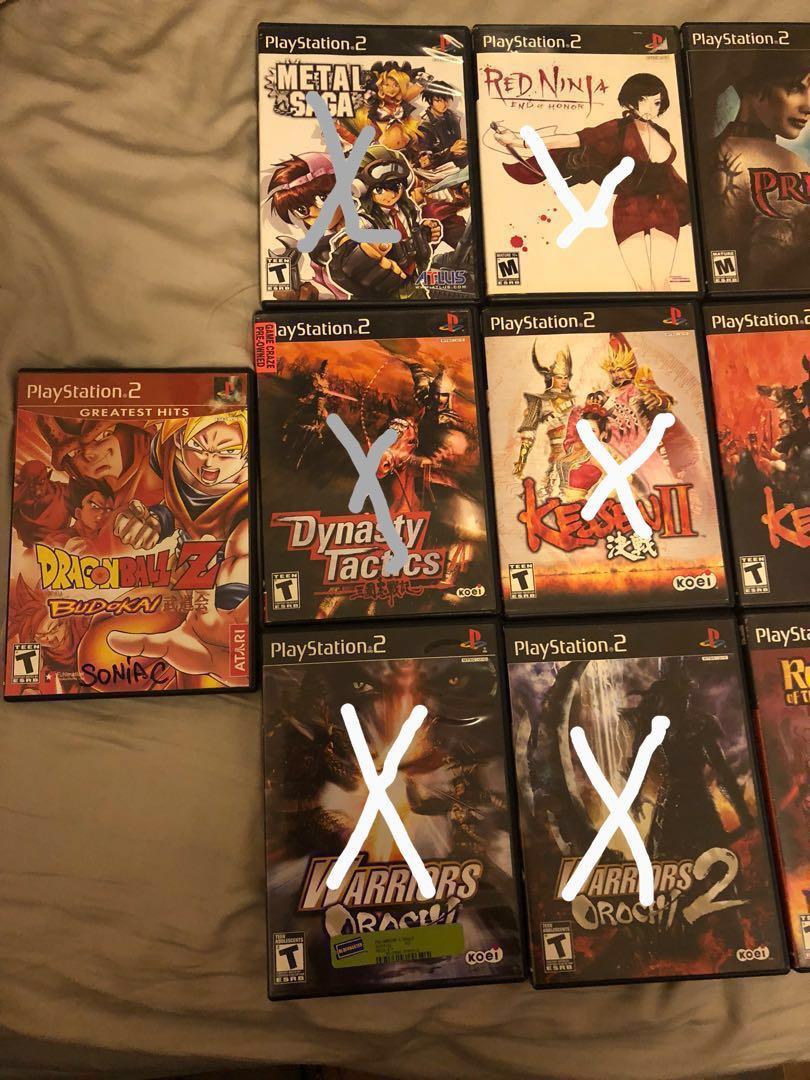 vintage ps2 games