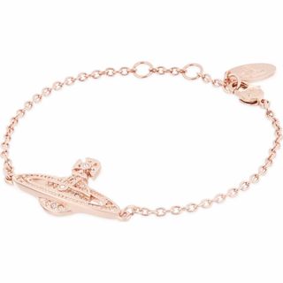 14-21天到貨🈯️ Vivienne Westwood Mini Bas Relief diamante orb bracelet 施華洛水晶玫瑰金手鍊64239925232386110