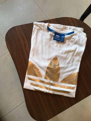 Adidas Gold Logo Tee